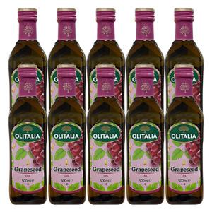 올리타리아 포도씨유 500ml 10개 / 포도씨오일