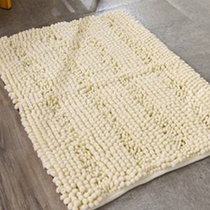 부드러운 극세사 발매트 현관러그 블랙 소형(43x61)