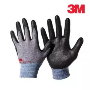 쓰리엠 슈퍼그립 200 NBR 코팅 장갑 10켤레 공용 그레이