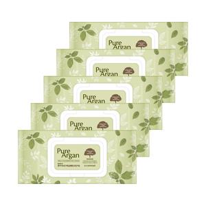 과일나라 에코에니어 퓨어아르간 리얼 클렌징 오일 티슈(70매) x 5개