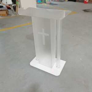 크리스탈강대상 전체 투명 강연대 연단 교회ㅣ 목사님