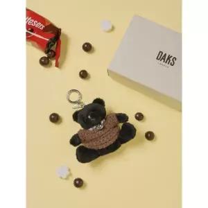 [롯데백화점]닥스 액세서리 LL[선물포장][DAKS TEDDY] 곰돌이 키링 겸 참장식(옷 탈부착 가능) DCHO4F055