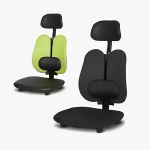 [텐바이텐]체어포커스 엔젤좌식 G06 요추+헤드 바른자세 등받이 좌식의자