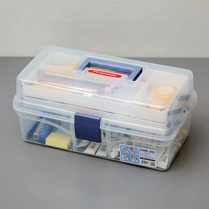 프로메이드 수납함 보관함 J-302 투명 콤비박스