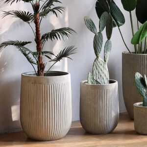 대형 도자기화분 키큰 인테리어 도자기 거실 실내 빈티지 토분