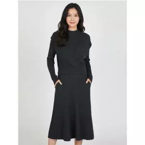 [하프클럽/조이너스]V넥 베스트셋업 원피스_JABW0-WSO900