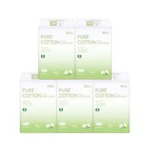 퓨어코튼 순면탑시트 생리대 중형16p x 5팩