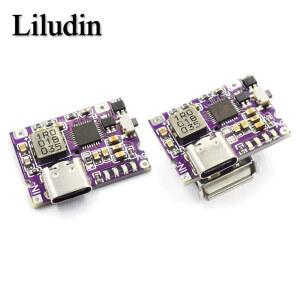 C타입 모듈 USB 액세서리 POWER LOGIC 부스트 5V LED 업 IP5310 컨버터 1A 모바일 표시기 보조배터리 스텝 U 3