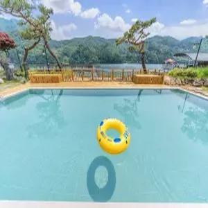 [경기] 가평 남이섬 가람슬기 스파 수영장 펜션(경기, 가평)