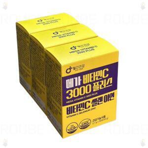 월간건강 비타민C 3000 플러스 셀렌 아연 비타민 영양제, 93g, 3개