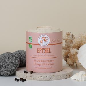 그뤼상 셀펑 에피 250g 토판 천일염 가공소금 후추/레몬그라스/겨자 캠핑 시즈닝소금