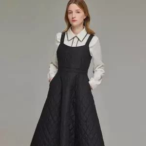 [롯데백화점]매긴 퀼팅플레어원피스_PBMF4W1OP3060