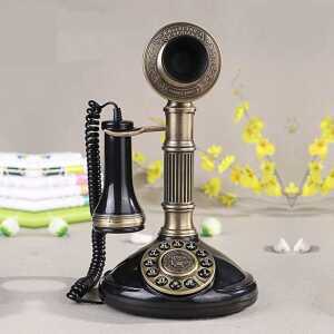 옛날 전화기 소품 복고 유럽풍 빈티지 인테리어 장식