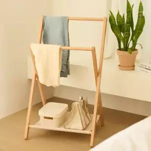 데어바움 원목 미니행거 가방 바지 잠옷걸이행거