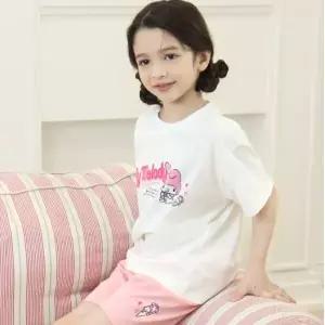 [레노마 이너웨어]프리미에팜 마이멜로디 여아 핑크 5부 상하복 PK 0E1EW61170_H