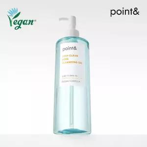 [포인트앤] point 비건 저자극 딥클린 포어 클렌징 오일490ml