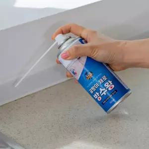 크린바바 곰팡이 제로 방수 스프레이 흰색 300ml