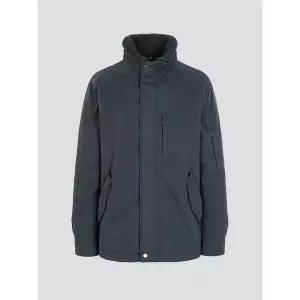 [갤럭시 라이프스타일] 내추럴 칼라 퍼 구스 다운 아우터 - 애쉬 (GC4938M064)