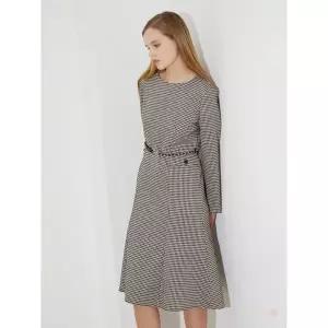 갤러리아 올리비아로렌 체크 머메이드 원피스 VOCOA3S1331