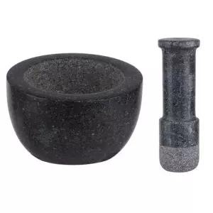 야채절구 돌절구-특대 약17x10cm 자연석 주방용품 야채다지기