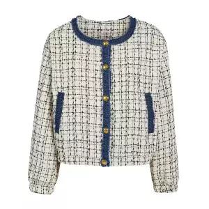 [JJ지고트](신세계 사우스시티)데님 배색 트위드 자켓 GR2N0JK211