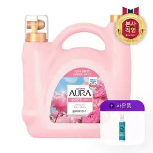 [엘지생활건강]아우라 실내건조 용기 5.7L 대용량 섬유유연제 향 택 1 + (증정)프라몬 섬유탈취제 클린...