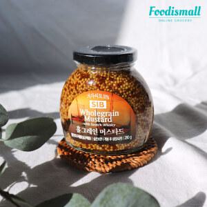 SIB 홀그레인머스타드 280g 씨겨자 소스