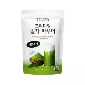 티젠 프리미엄 말차 파우더 제로슈가 300g