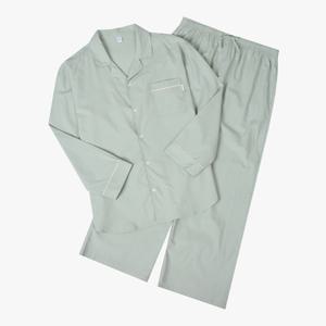 애니바디 커플 잠옷 면 레이온 긴팔 파자마세트