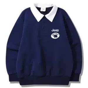 [지프키즈]25신상남여공용키즈 곰 와펜 카라 맨투맨KQ1TSU816-1_US