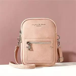 [이뿌니] 심플무지 미니크로스백 미니백 핸드폰가방 여성가방