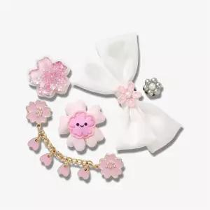 [보리보리/크록스 슈즈]사쿠라 셀레브레이션 5개 지비츠 세트 (10015043_ZZ)