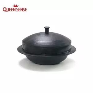 (18cm) 퀸센스 가마솥 냄비 올비아 세라믹 인덕션/뚝배기/돌솥/1인용/밥솥/식당/가게/찜기/가스렌지/가정용