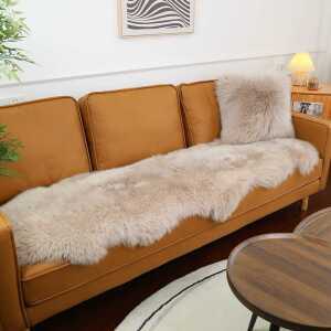 소파털방석 양모러그 커버 침실 털매트 인테리어 의자쿠션 쇼파패드
