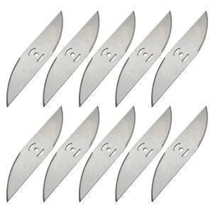 예초기날 정원 전동 공구 액세서리 전기 브러시 커터 잔디 트리머 10 조각 금속 블레이드 5mm 구멍 플레이트