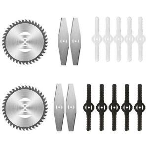 예초기날 150MM 잔디 깎는 기계 블레이드 플라스틱 금속 인치 무선 문자열 트리머 커터 정원 잡초