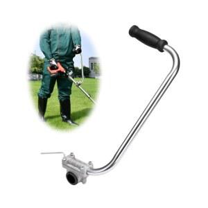 예초기날 브래킷 클램프가 있는 트리머 그립 스트링 핸들 조경 가장자리 잔디 마당 트리밍 정원 도구