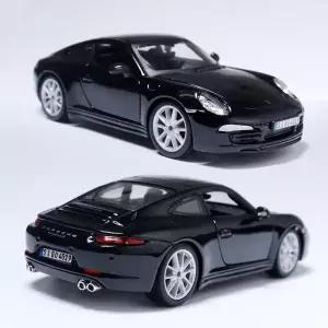 [브라고] 1:24 포르쉐 911 카레라S 블랙 자동차 다이캐스트 모형