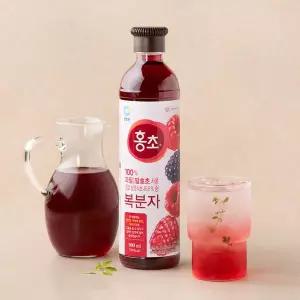 청정원 홍초 900ml(복분자)