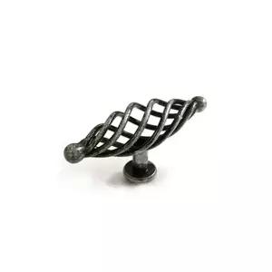 횡꽈배기 1구 가구손잡이 100mm 은착 WFHPGWK