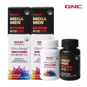 [6개월+6개월] 우먼스 울트라 메가 임팩트(2병) + 메가 맨 임팩트 (2병)