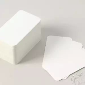 소노샵 반코팅 무지카드 4x7cm 200매 편지카드