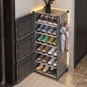 플라스틱 신발장 조립식 슈즈렉 사무실 현관 입구 다층 정리함