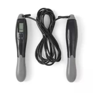 소음없는 카운트 블랙 와이어줄넘기 줄넘기 디지털 (WFHJFCN)