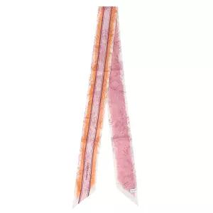 [롯데백화점]페라가모 그라브뤼 프린트 퓨어 스카프 32-1131-01 ORANGE+RED 785719