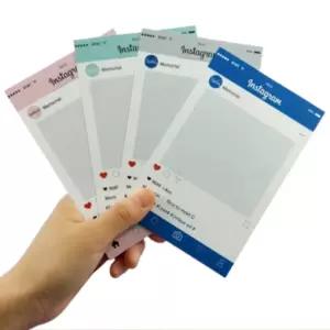 네일팁 포장 종이 뒷대지 네일팁판 배경지 포카 키링 카드 촬영소품 7장