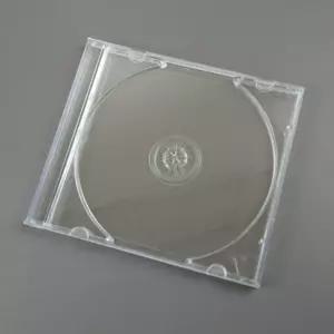 투명 CD 음반 슬림 DVD 케이스 보관 시디 공씨디 디스크 정리 2개