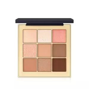 [리엔케이(MARIO outlet)][오휘] 오휘 리얼컬러 아이섀도우 팔레트 (01베이지모먼트 )9색 블랜딩 쉐도우 (P