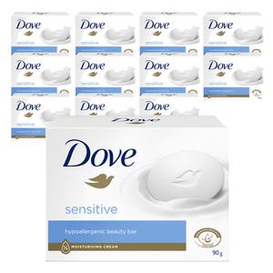 도브 센스티브 뷰티 바 비누 90g x 12개입