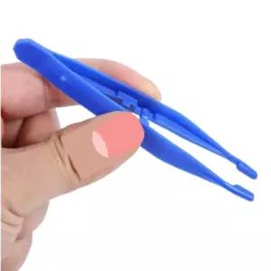 플라스틱 정밀 핀셋 집게 다꾸 스티커 실험 네일아트 탑꾸 폴꾸 레진 비즈 공예 도구